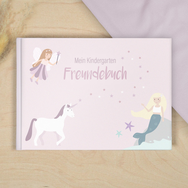 Kindergarten Freundebuch Feen